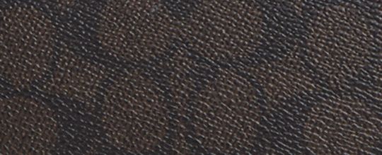 COACH®,Teri Shoulder Bag In Signature Canvas,Shoulder Bag,Logo,Tag Embellishment,Metal,Embossed,Casual,Brown