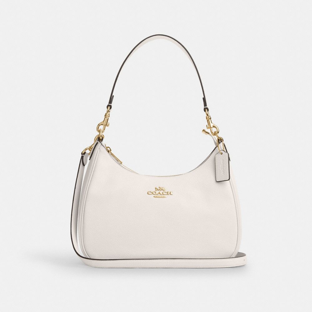 Coach shoulder bag white on sale