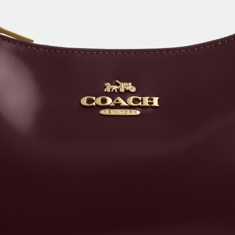 COACH®,Teri Shoulder Bag,Shoulder Bag,Logo,Casual,Maroon