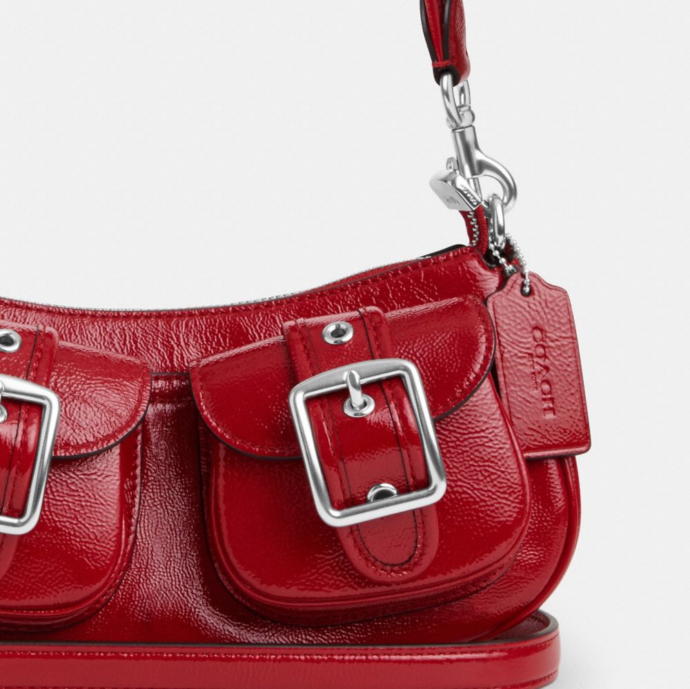 【国内発送】coach＊Ashton Bag COACH Ashton Baguette In Signature Denim black CQ184