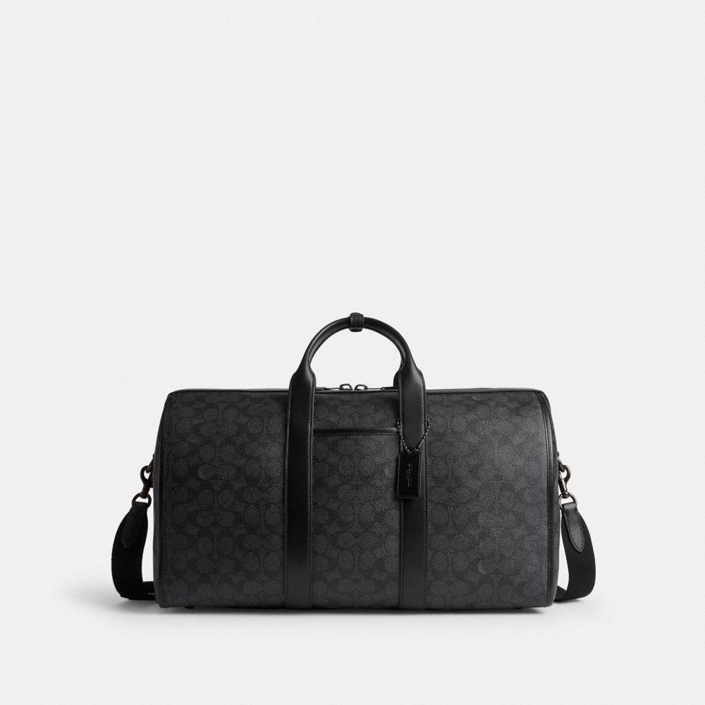 Coach Gotham Duffle 45 Leather Holdall Black