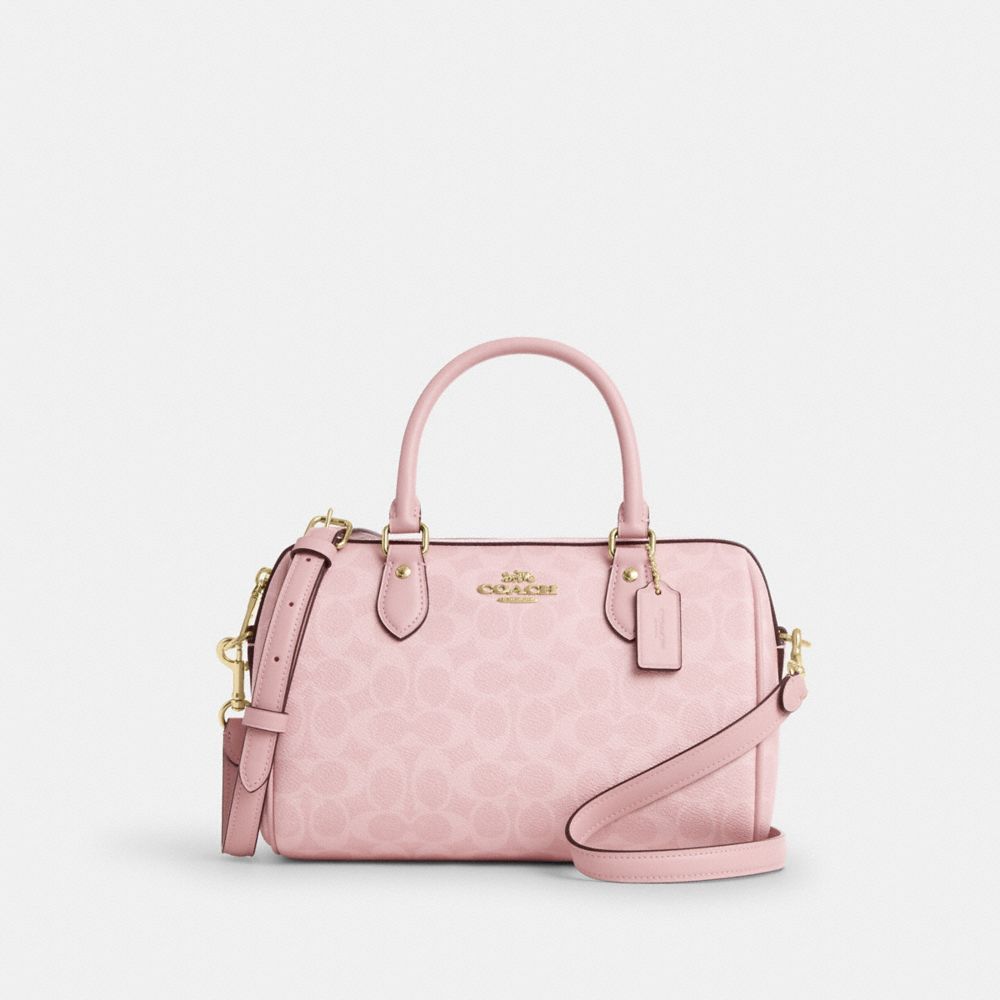 Rowan Satchel Bag In Signature Canvas