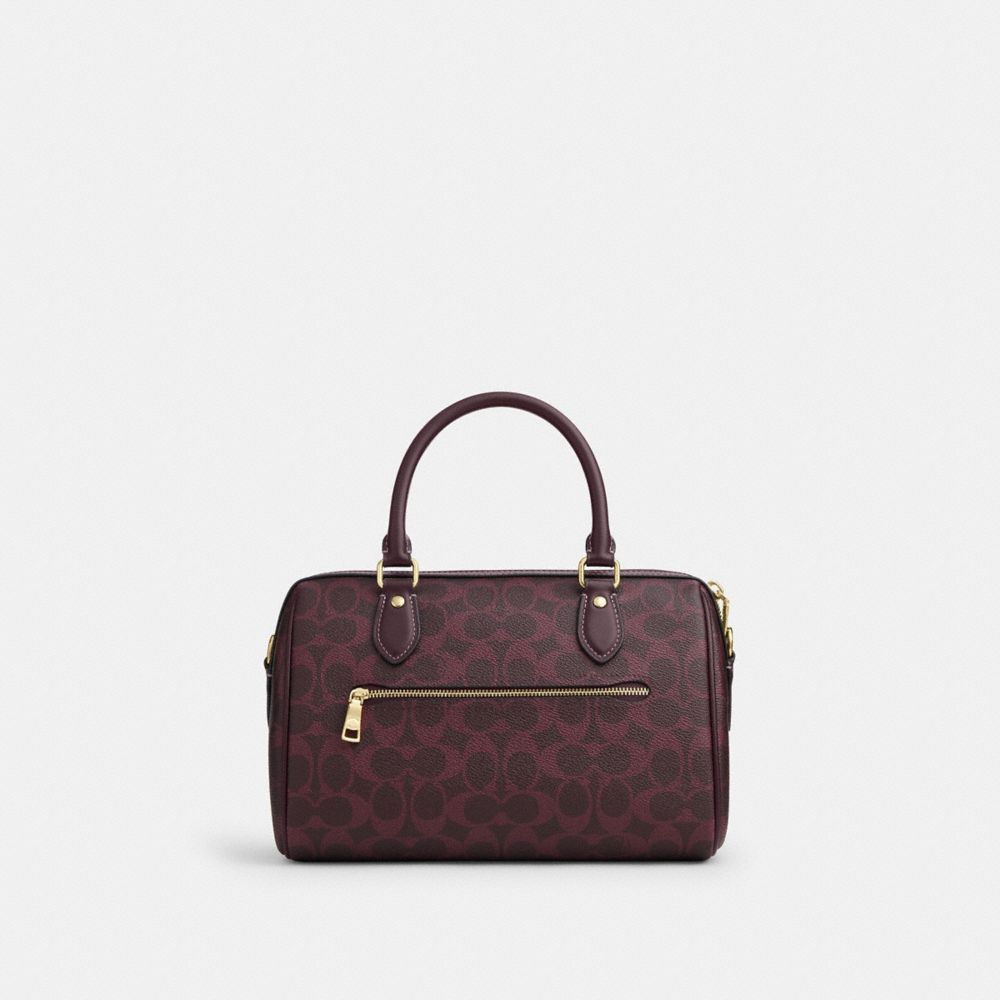 Rowan Satchel Bag In Signature Canvas