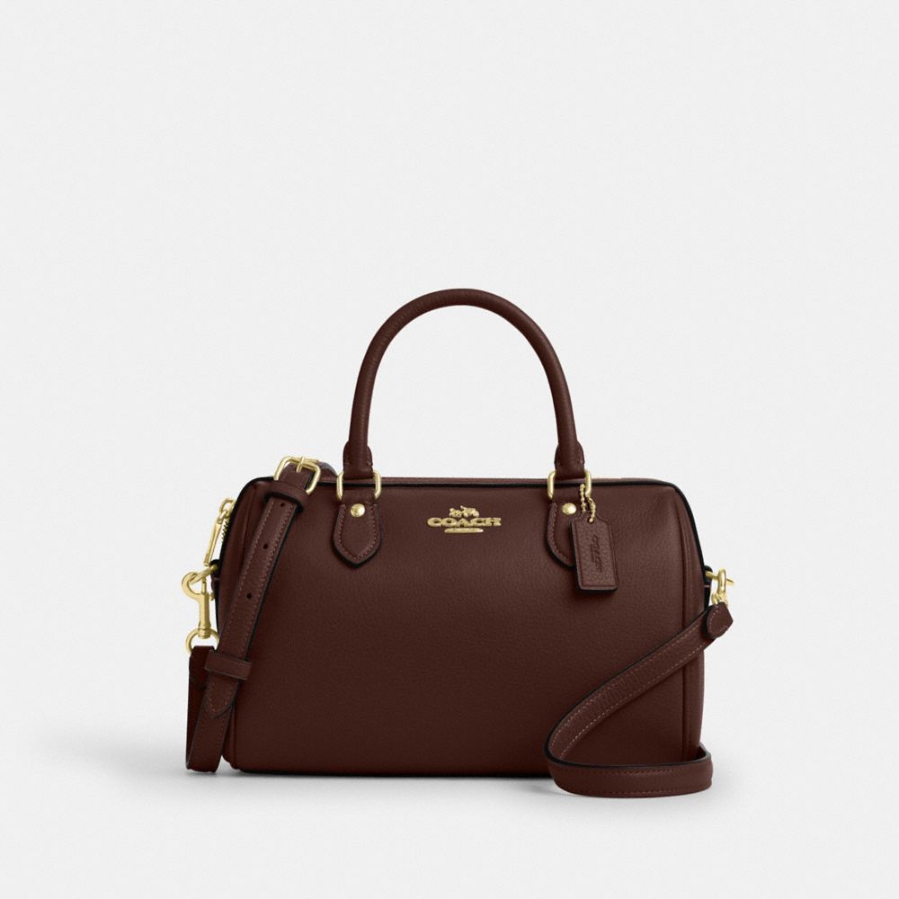COACH®,Rowan Satchel Bag,Satchel,Logo,Casual,Work,,Front View