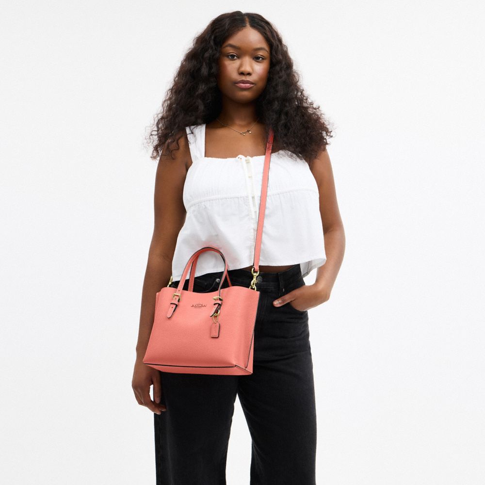 COACH®,Mollie Tote Bag 25,Crossbody,Logo,Casual,Work,Pink