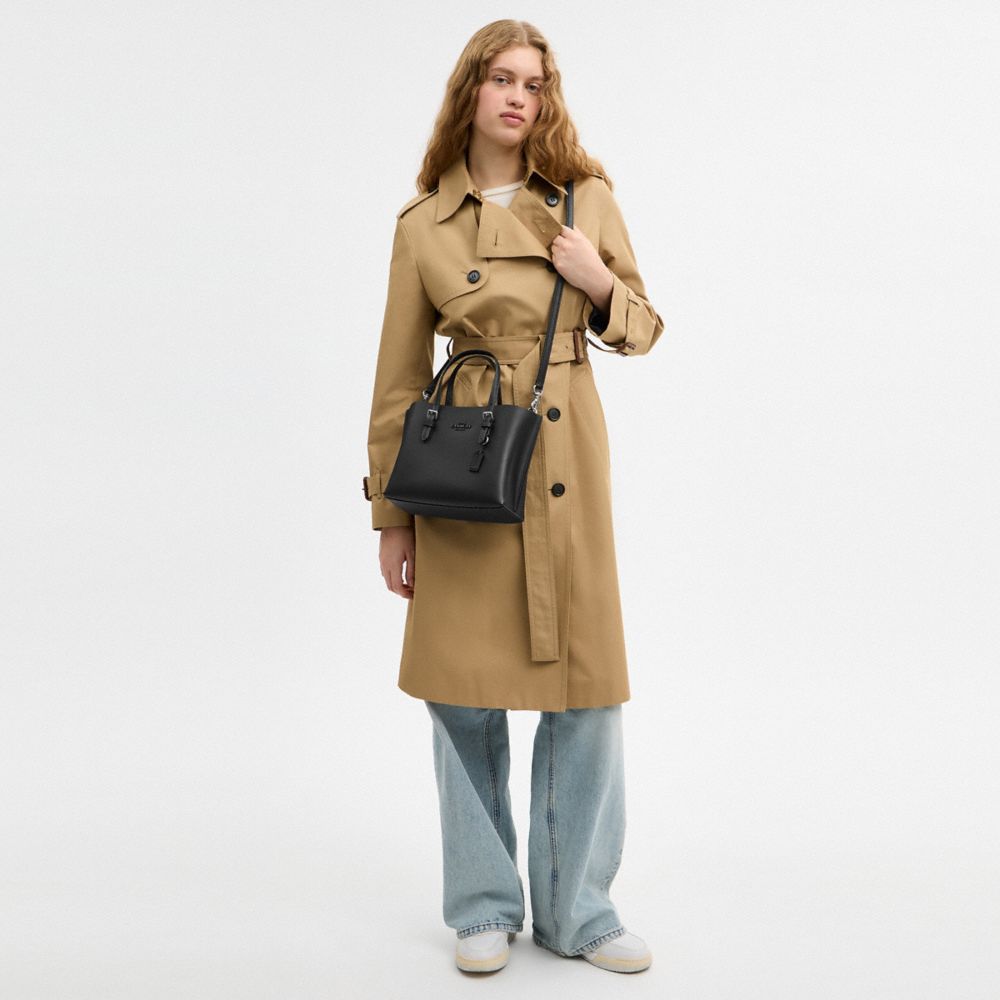 COACH®,Mollie Tote Bag 25,Crossbody,Logo,Casual,Work,Black