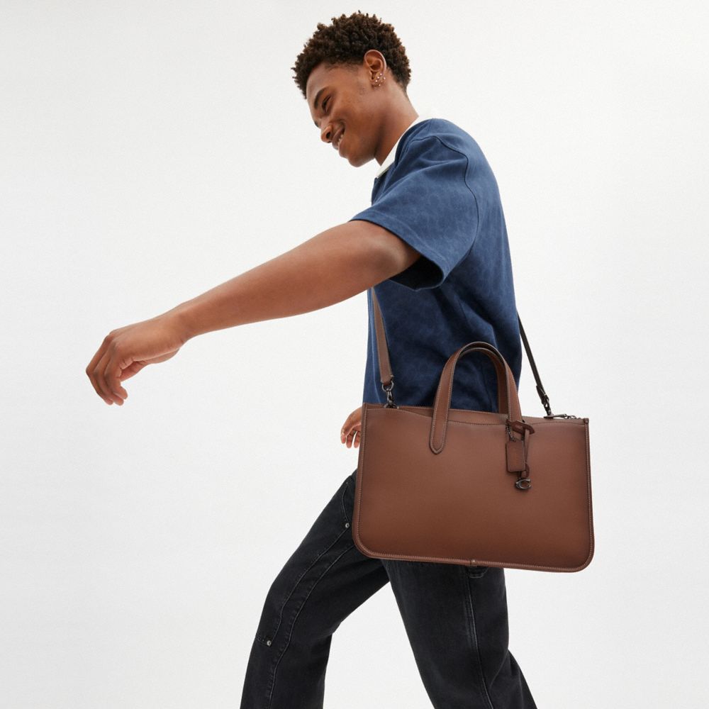 Coach Isaac Workbag In Redwood