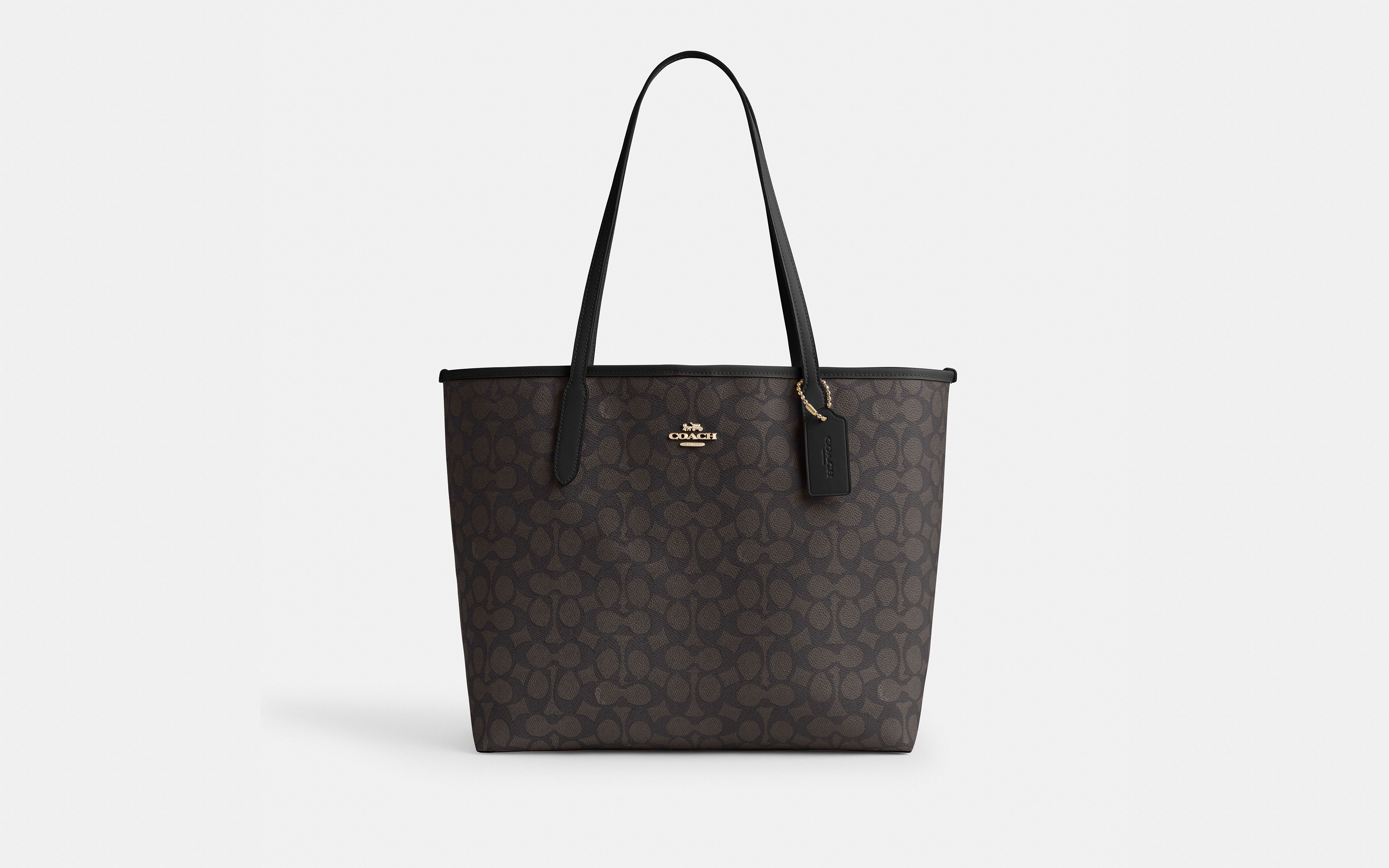 City Tote Bag Signature Canvas