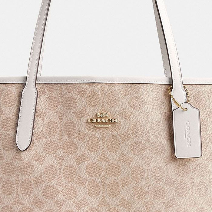 COACH® Outlet | City Tote Bag In Signature Canvas
