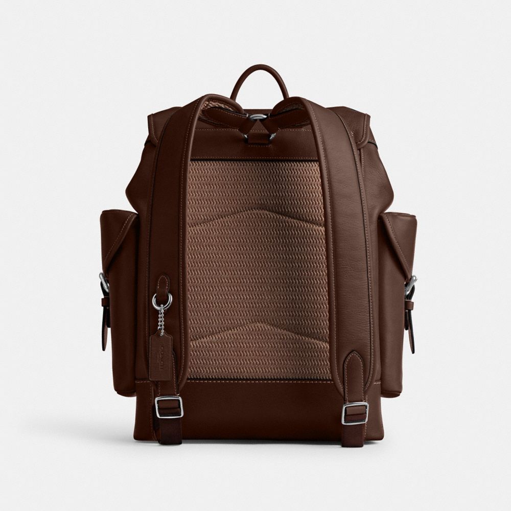 Coach backpack leather mens on sale