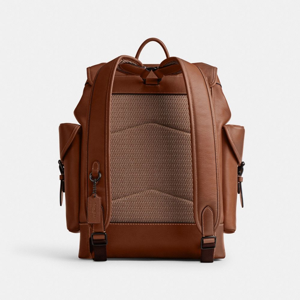 Men's coach backpack sale best sale