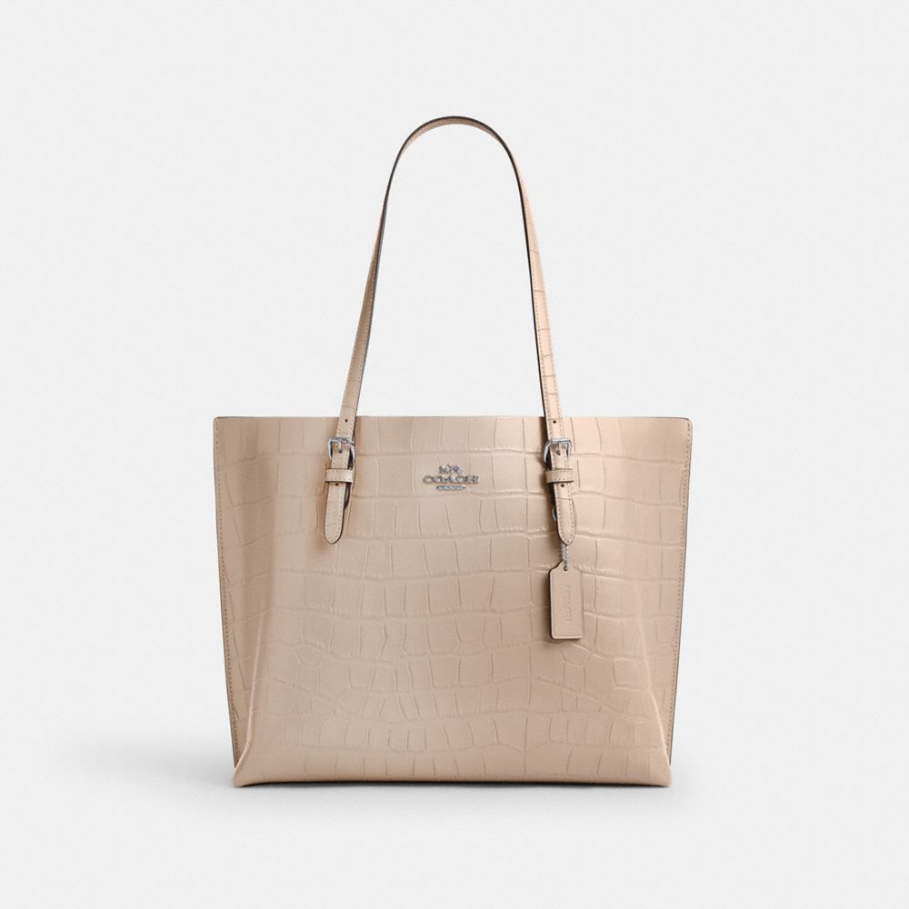 Coach beige tote best sale