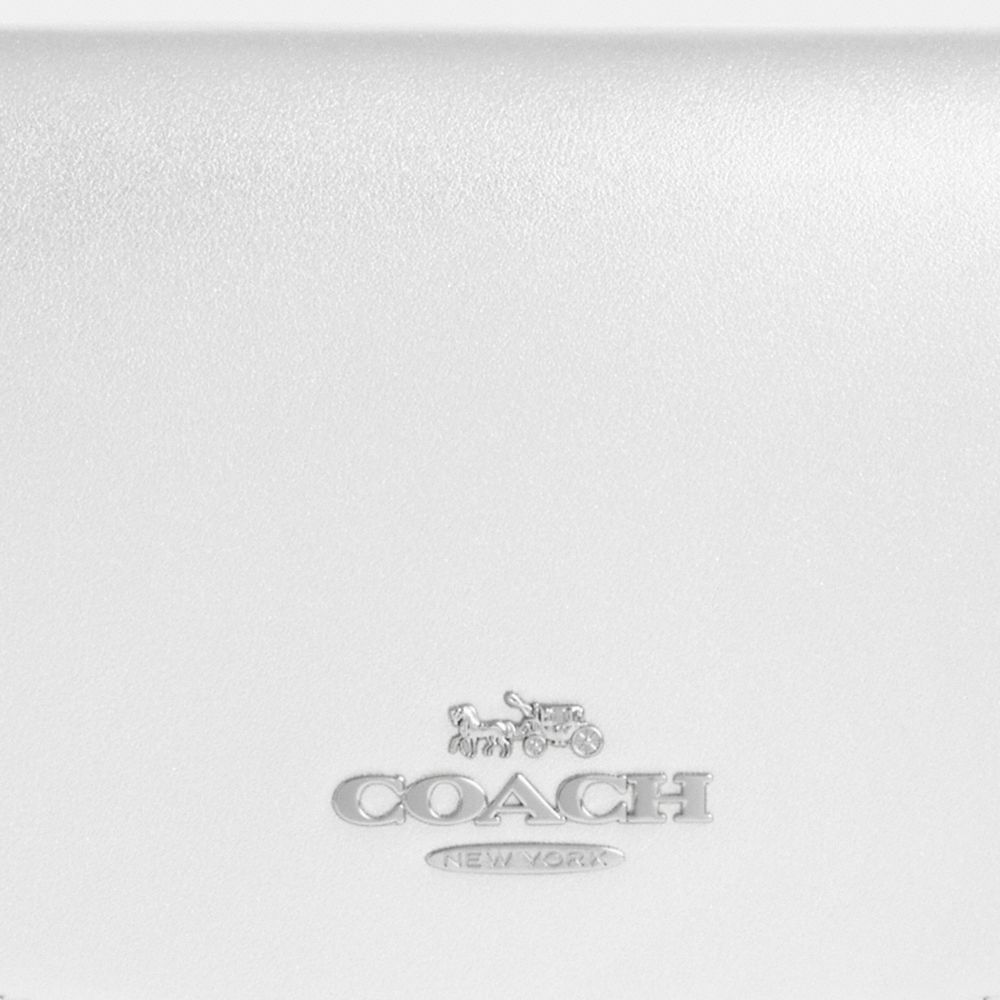COACH®,Andrea Shoulder Bag,Leather,Shoulder Bag,Logo,Metal,Casual,White