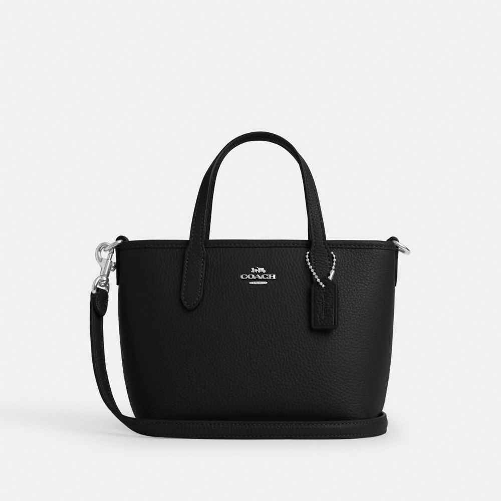 Black tote bag coach sale