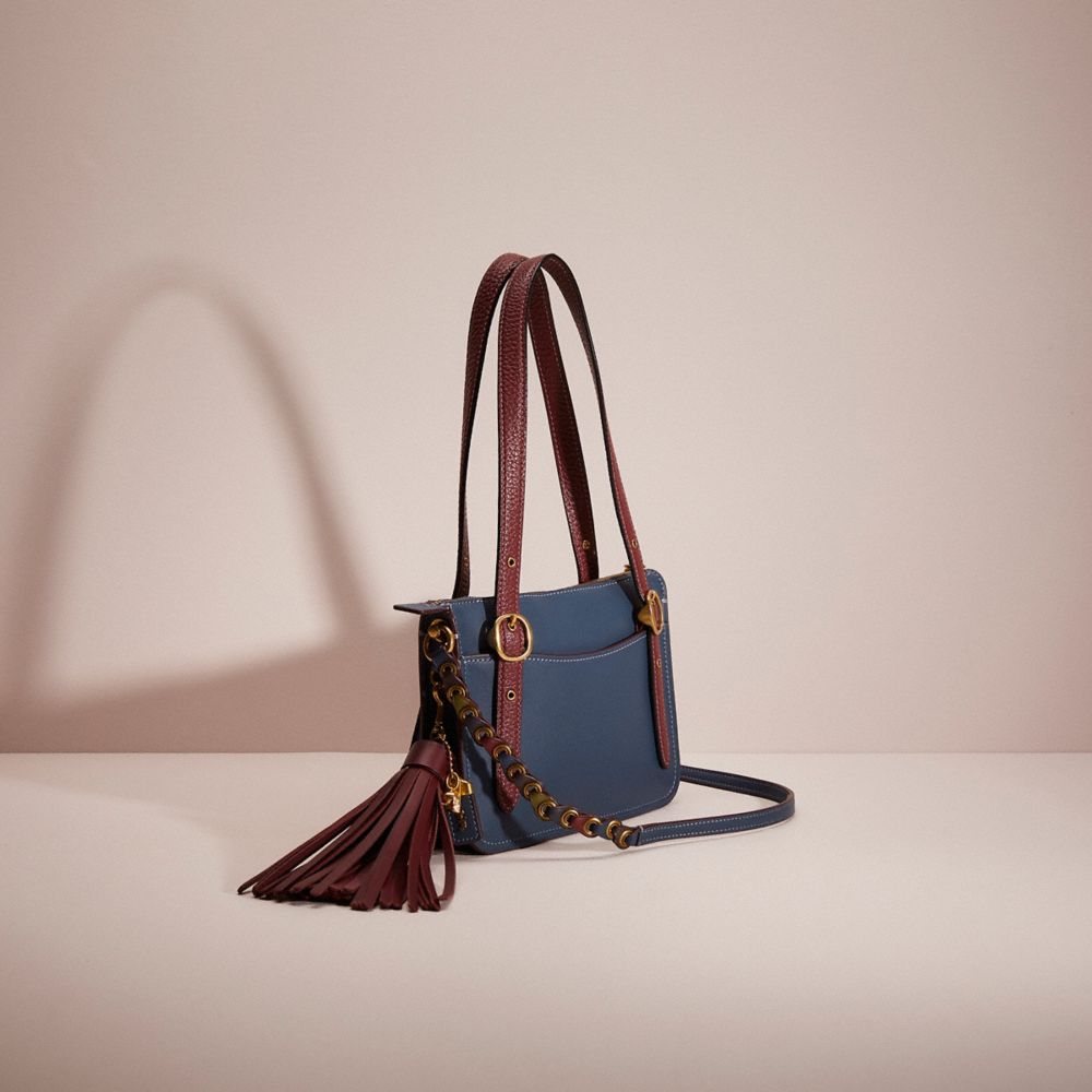 COACH®,Upcrafted Soho Crossbody With Coach Link Detail,,Angle View