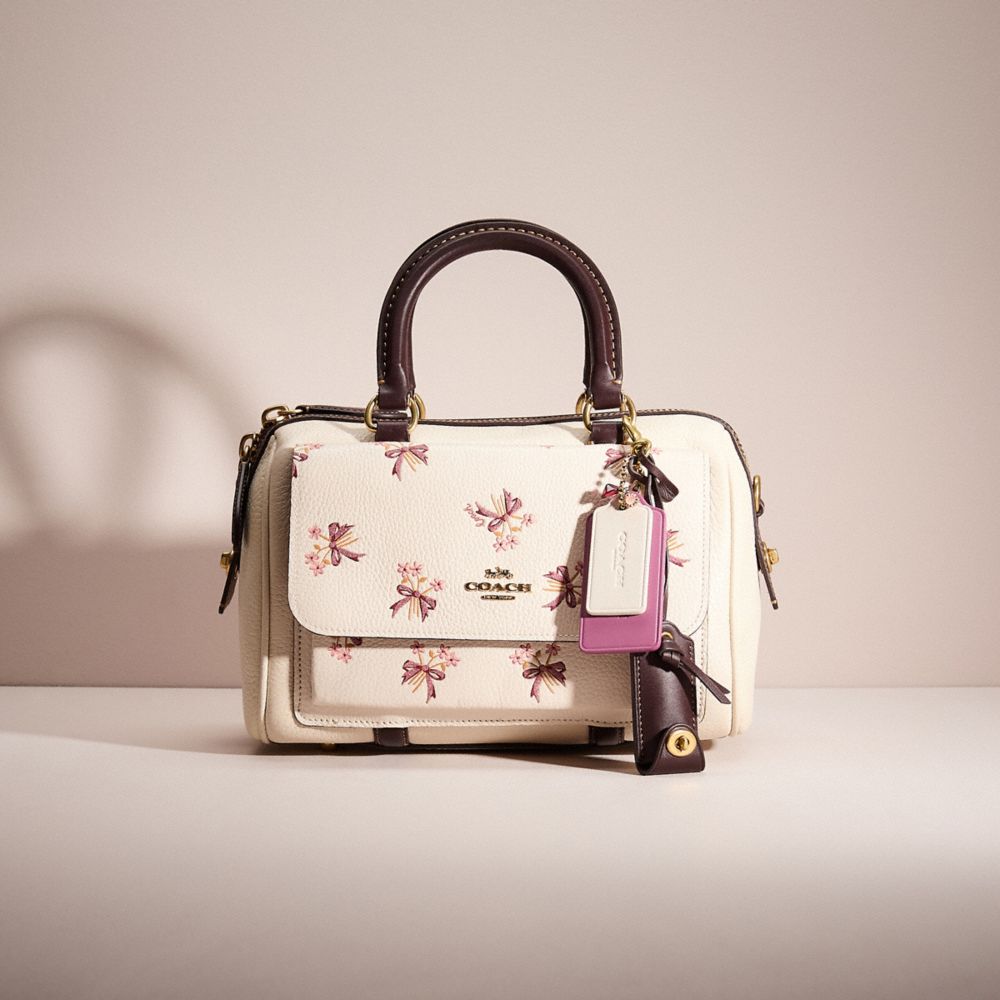 Coach store colorblock satchel