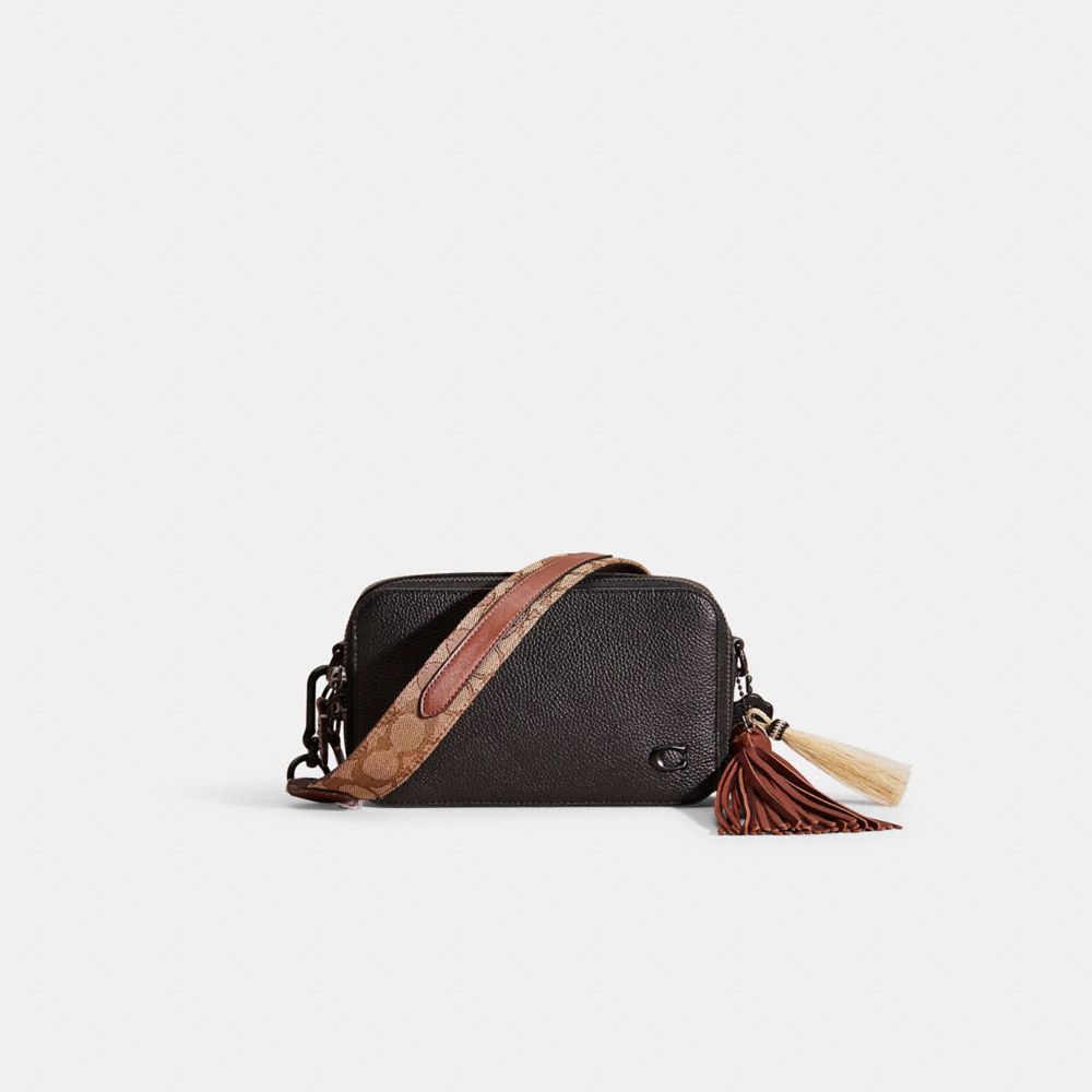 Coach Upcrafted Charter Slim Crossbody In Black