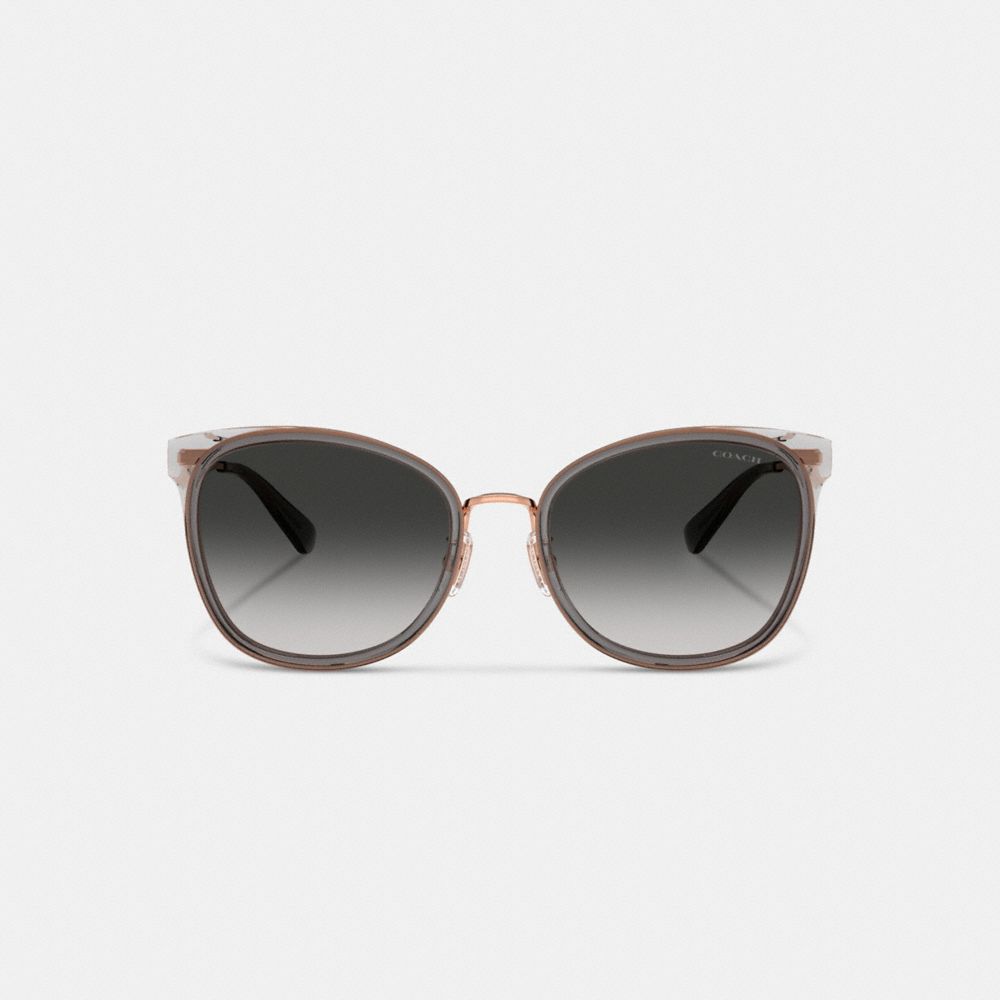 Coach Woman Sunglasses Hc7170 Cw185 In Black