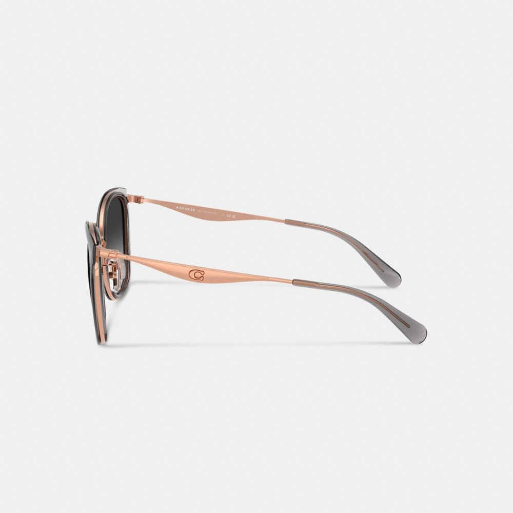 Coach Woman Sunglasses Hc7170 Cw185 In Black