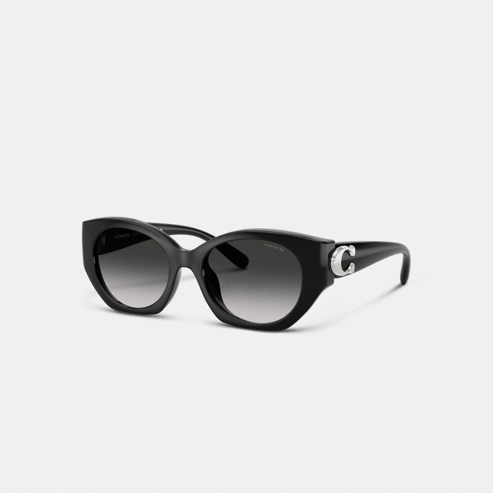 Coach women's black sunglasses best sale