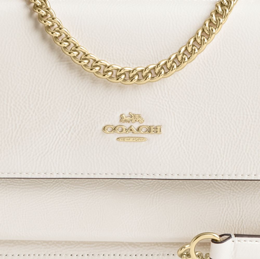 COACH®,Mini Klare Crossbody Bag,Crossbody,Logo,Metal,Pen Holder,Day Party,White