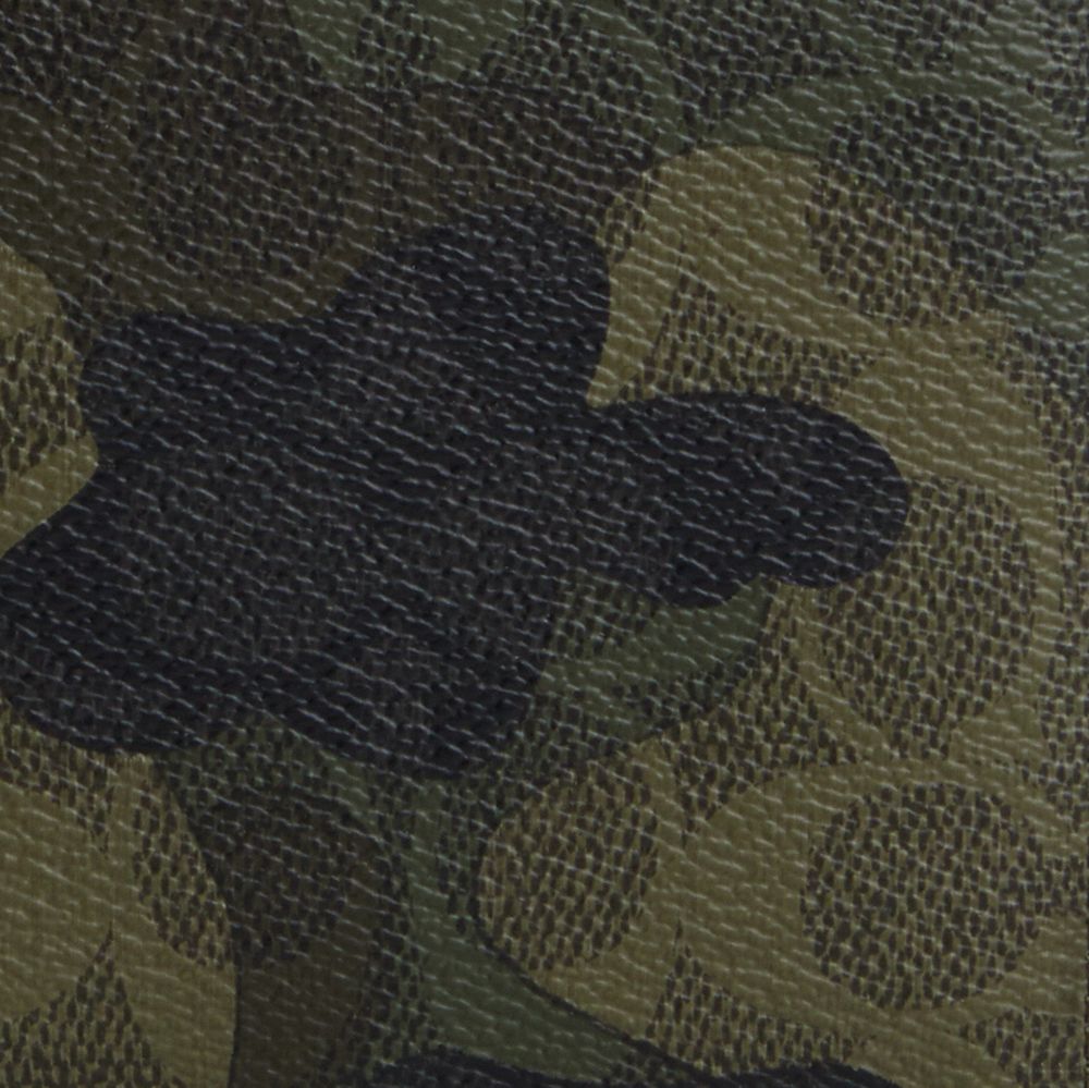 COACH®,3 In 1 Wallet In Signature Camo Print,Bi Fold,Coin,Pouch,Casual,Multi Color
