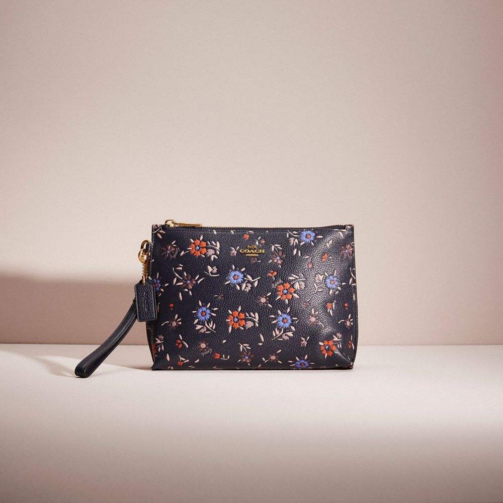 Coach sale wildflower wristlet