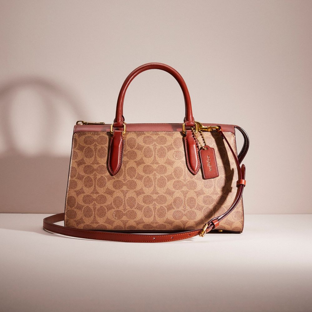 Coach bond bag in signature jacquard new arrivals