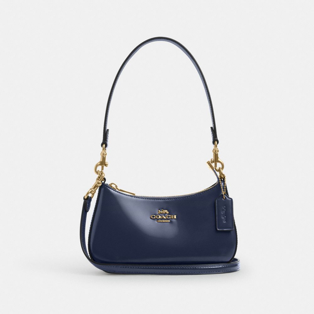 Coach navy crossbody bag sale