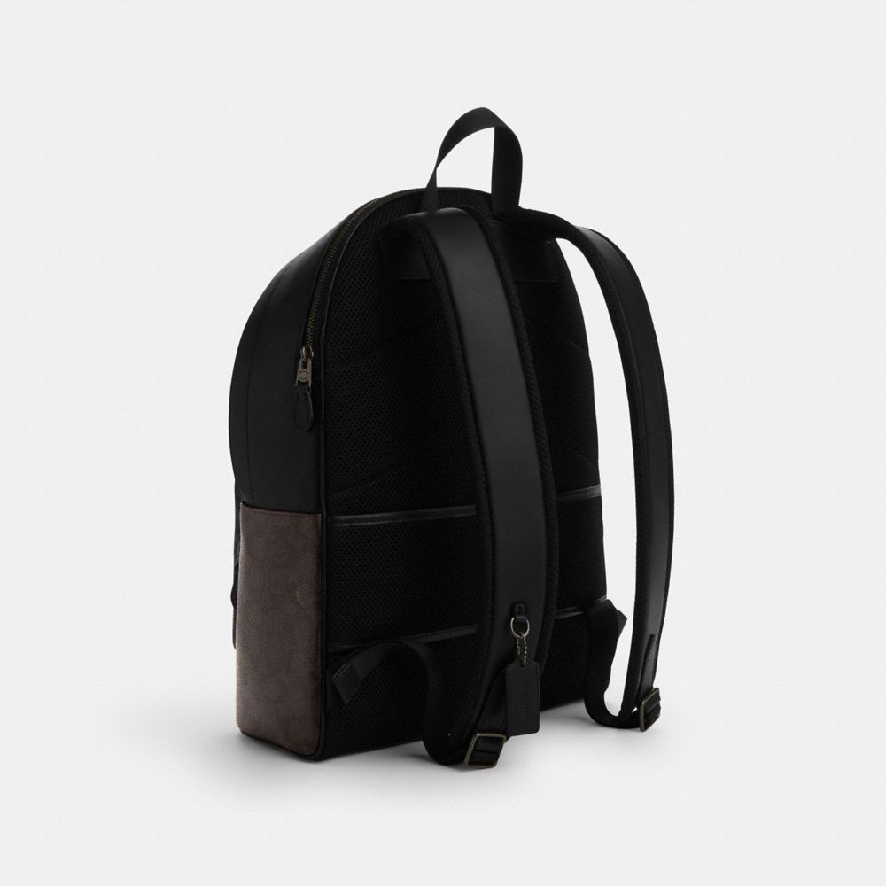 COACH®,コズミック コーチ ウエスト バックパック・シグネチャー キャンバス・ロボット プリント,バックパック&リュック ,