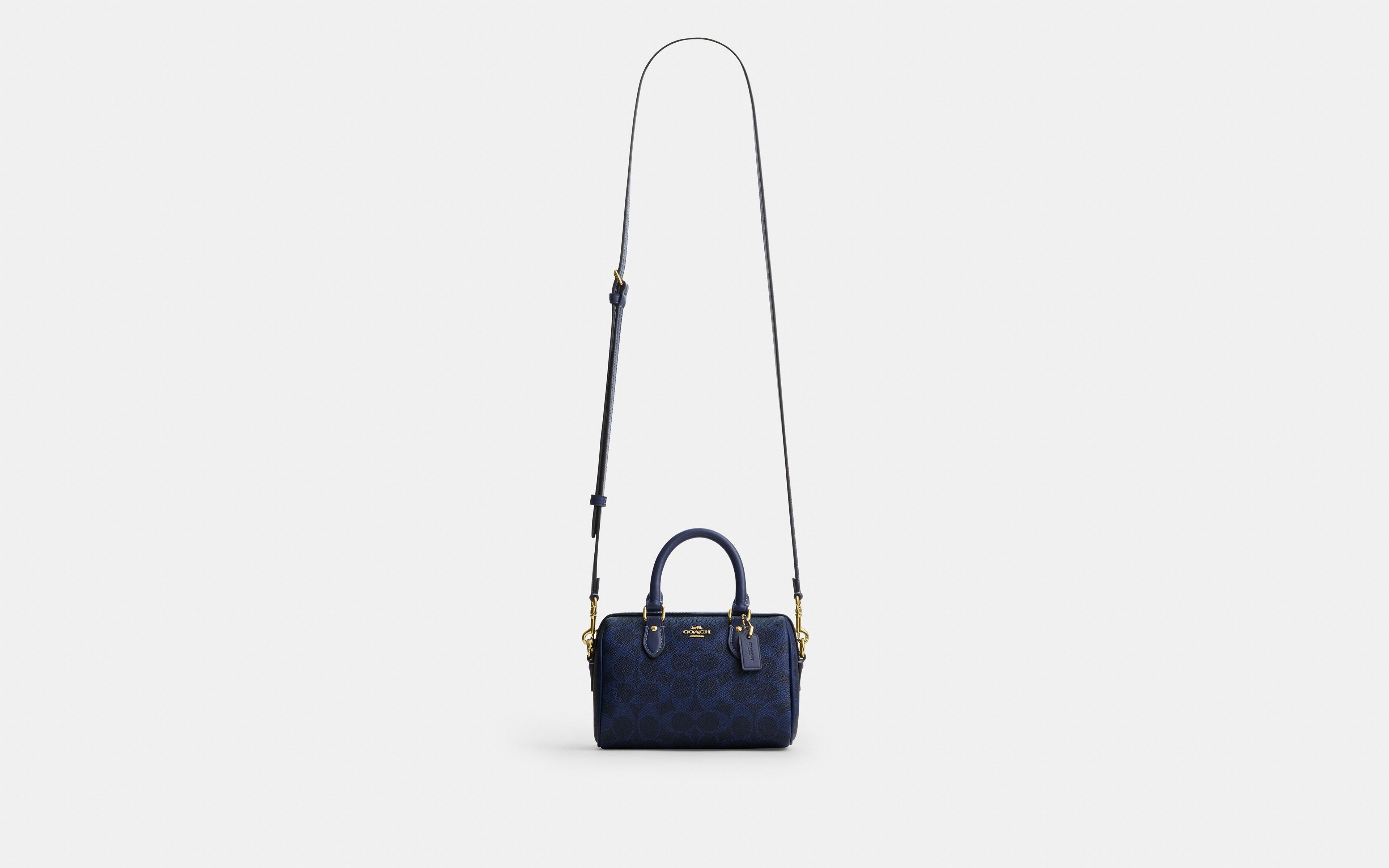 Mini Rowan Crossbody Bag In Signature Canvas