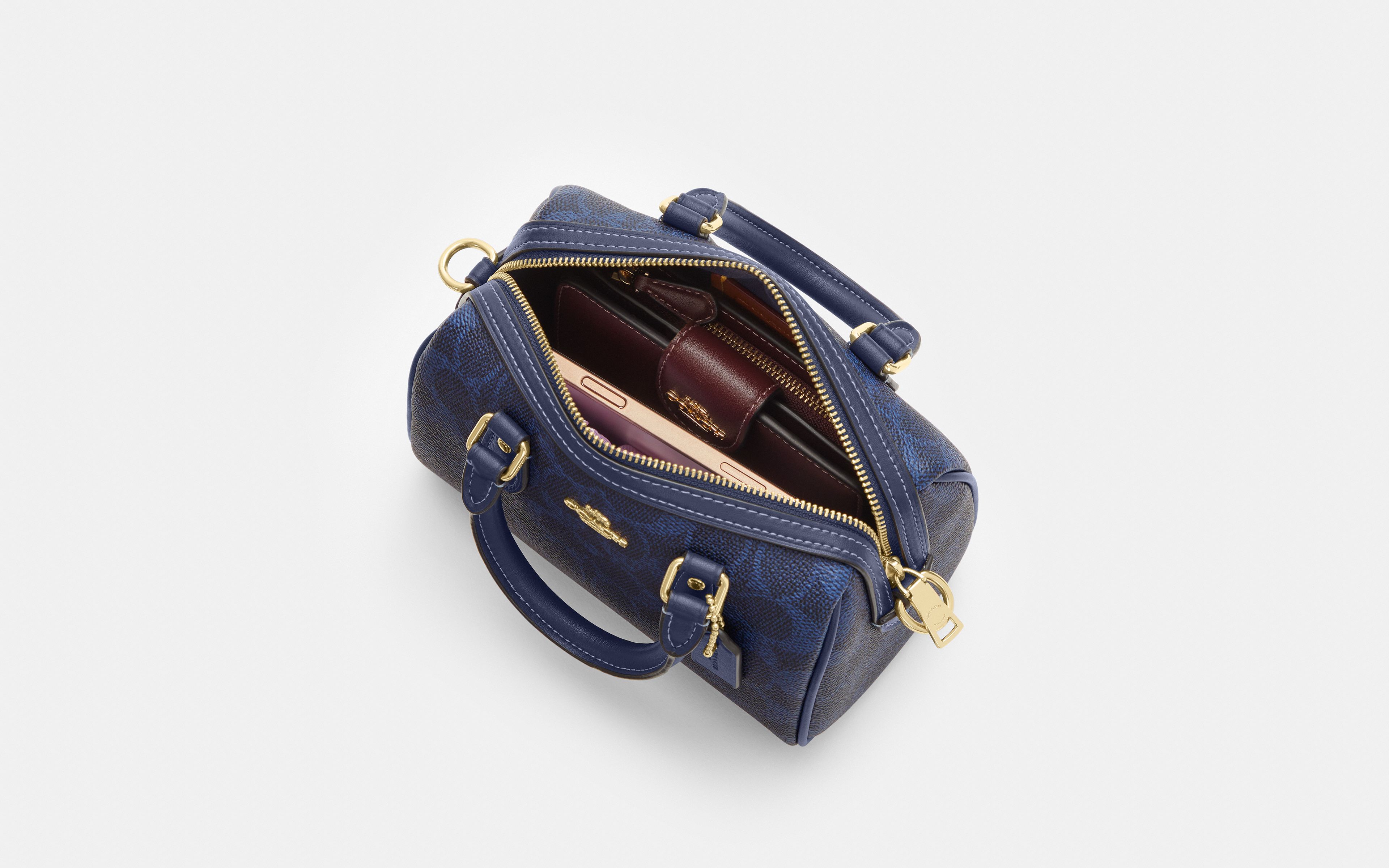 Mini Rowan Crossbody Bag In Signature Canvas