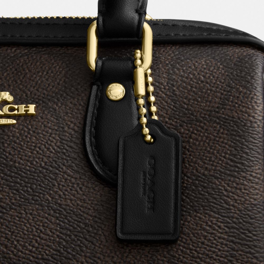 Mini Rowan Crossbody Bag Signature Canvas