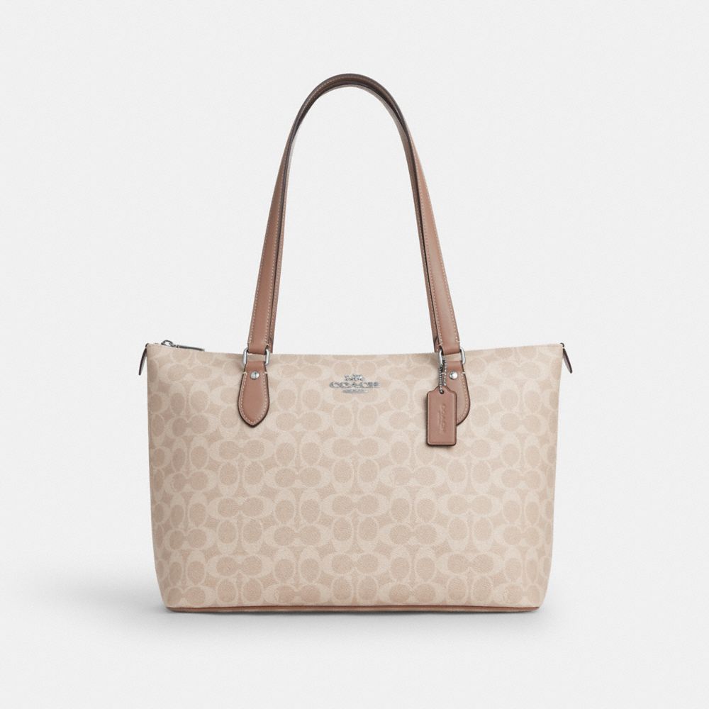 COACH GB Gallery Tote Bag In Signature Canvas