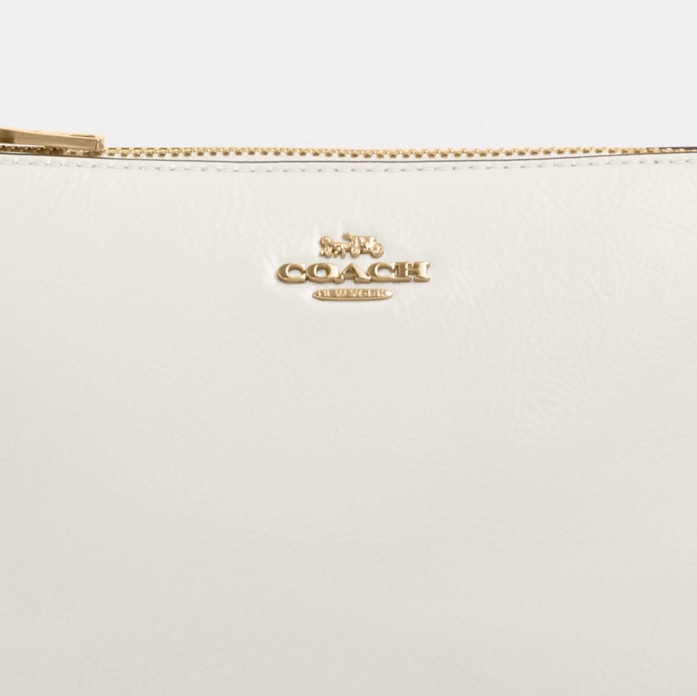 COACH®,Nolita 19,Shoulder Bag,Wristlet,Logo,Metal,Casual,White