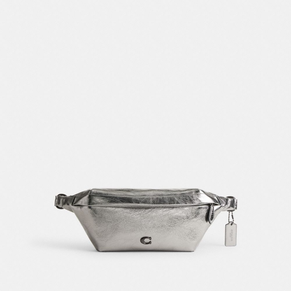 Metallic belt bag online