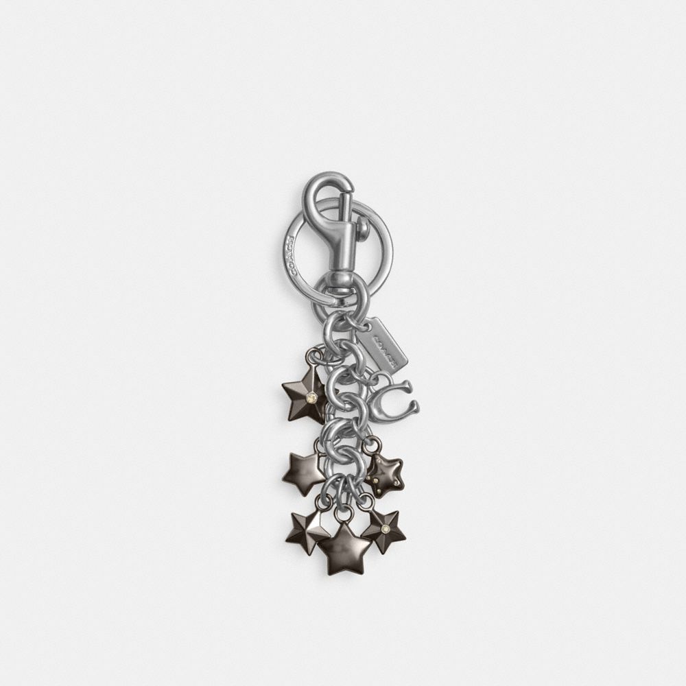 COACH®,Star Cluster Bag Charm,,Front View