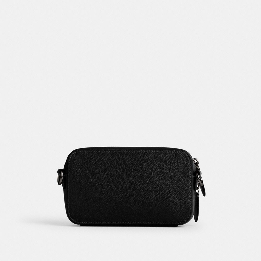 Coach Charter Slim Crossbody With  Graphic In Black
