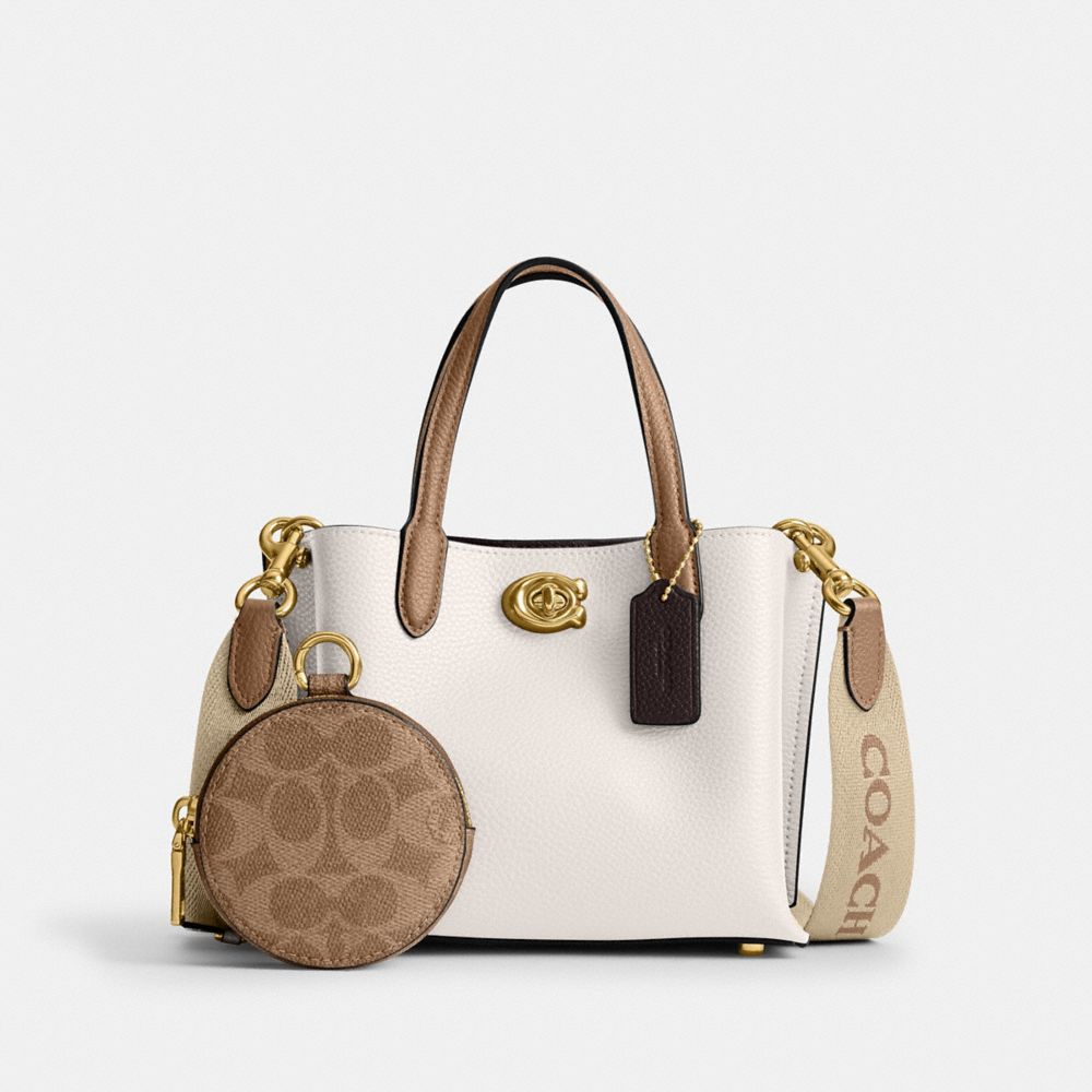 Shop Coach Willow Tote 18 In White