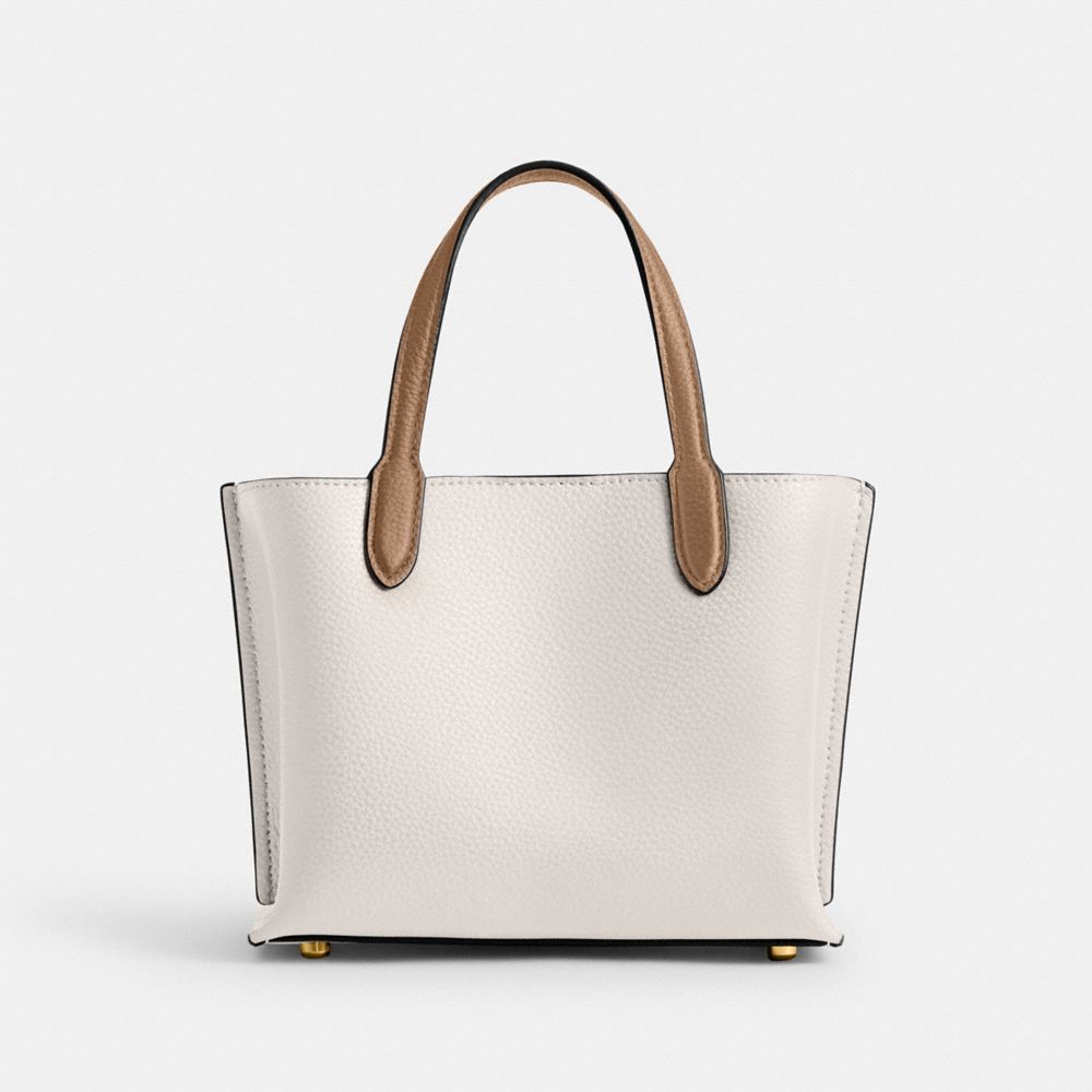 Shop Coach Willow Tote 18 In White