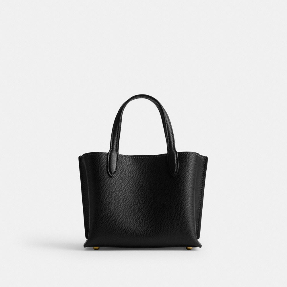 Shop Coach Willow Tote 18 In Black