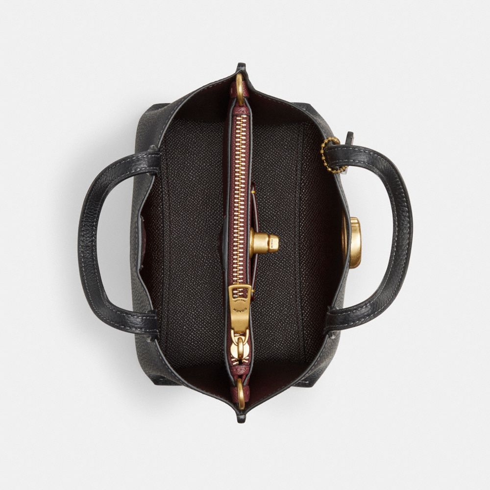 COACH®,Willow Tote Bag 18,,Inside View,Top View