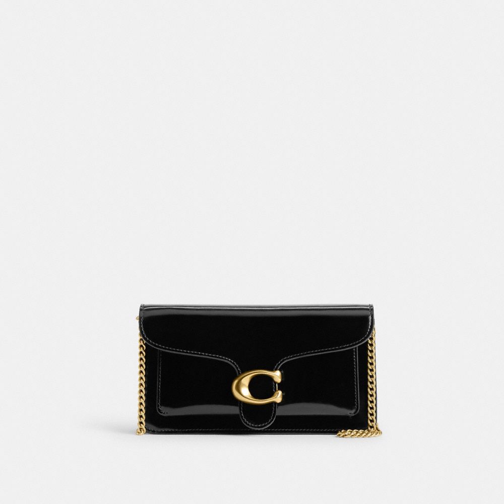 Shop Coach Tabby Clutch Mit Kette In Black