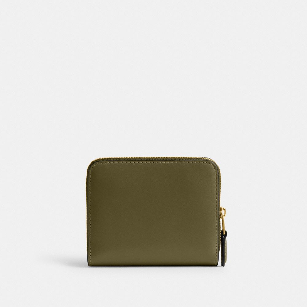 COACH®,New York Billfold Wallet,Bi Fold,Logo,Metal,Casual,,Back View
