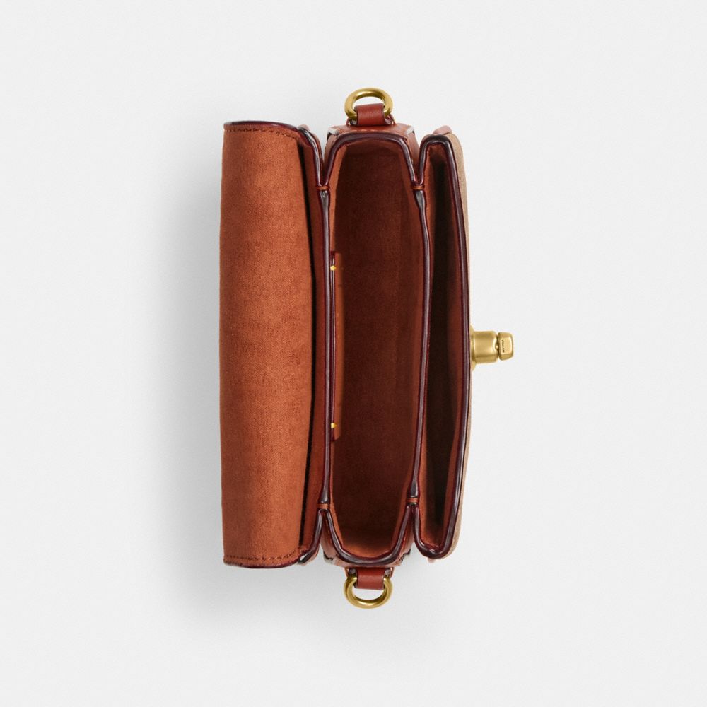 新品】茶系☆COACH コーチ ウィン クロスボディ シグネチャー
