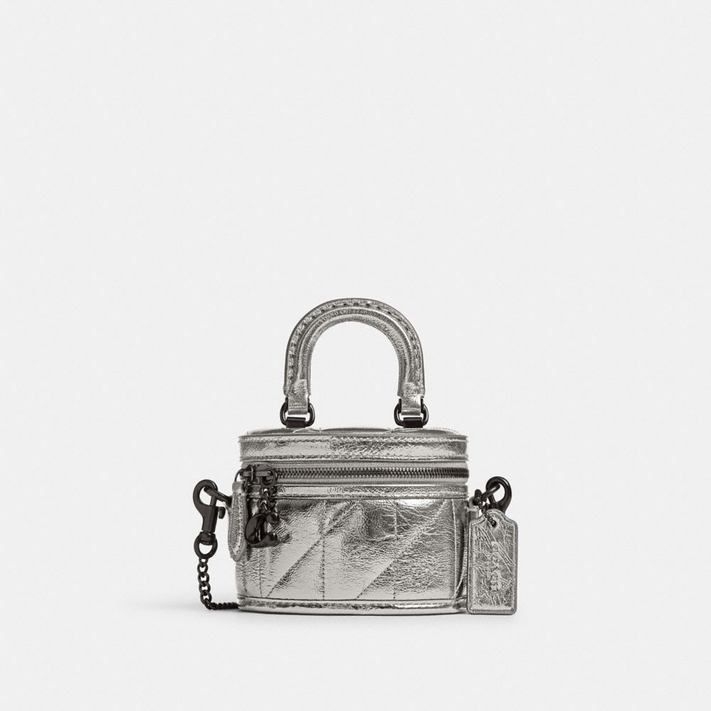 Coach silver crossbody sale