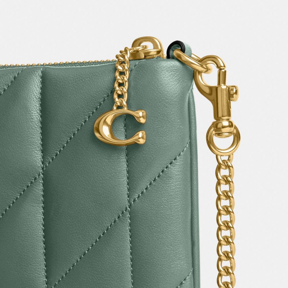 Shop Coach Pouch Mit Kissensteppung In Green