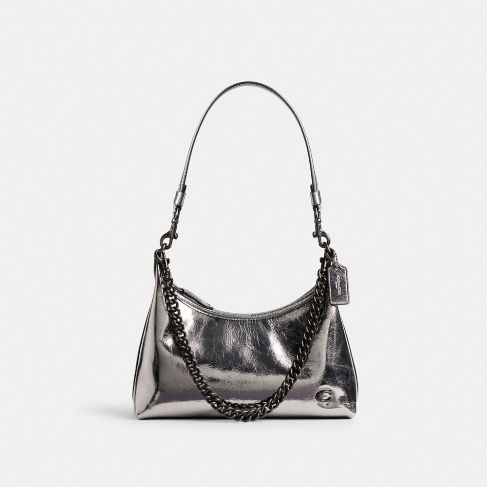 Shop Coach Juliet Schultertasche 25 In Pewter/anthracite