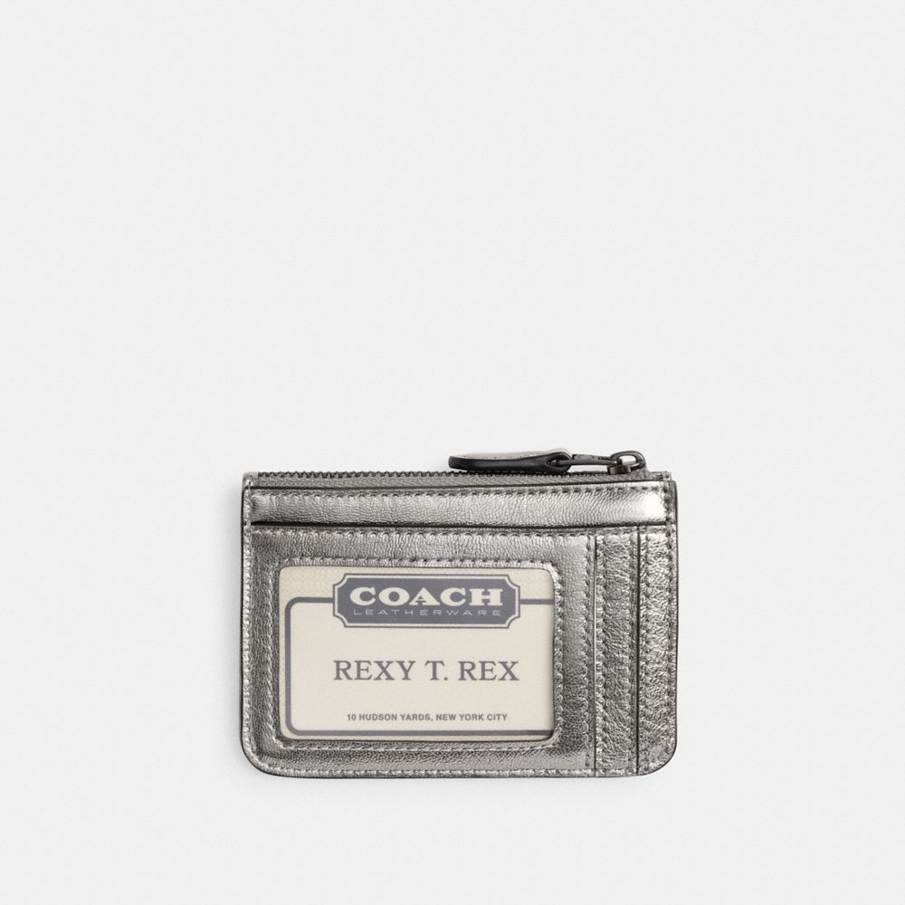 COACH®,ミニ スキニー ID ケース,カード ケース＆定期入れ＆名刺入れ,V5/ｱﾝｽﾗｻｲﾄ