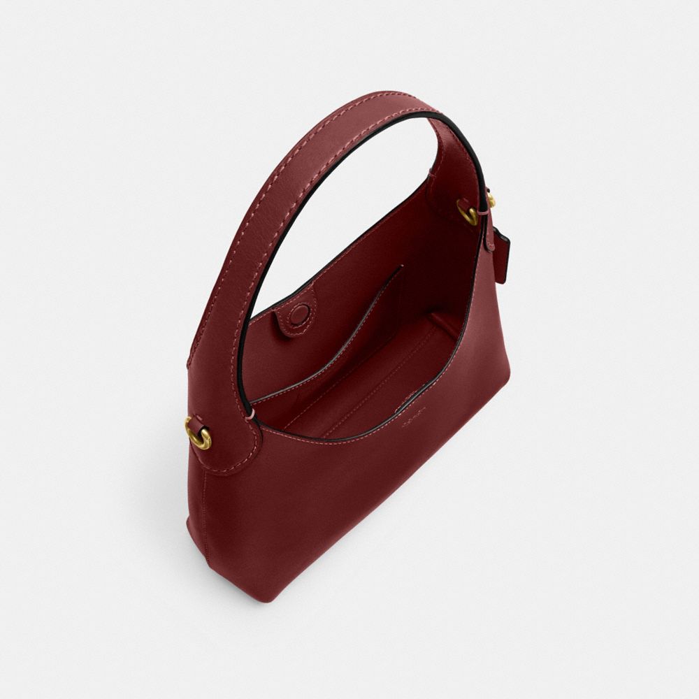 Coach In Brass/dark Ruby